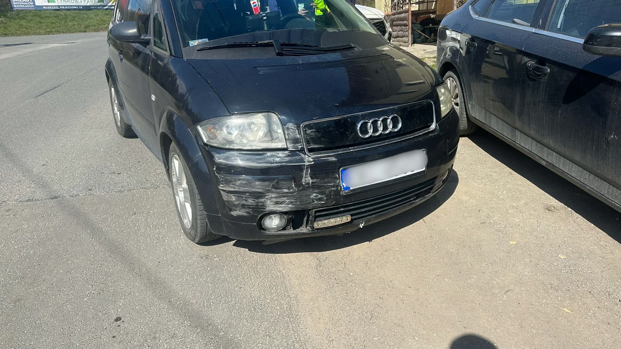 Krosnowice - kolizja dwóch aut