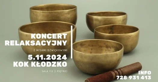 Magiczne brzmienia mis dźwiękowych – wyjątkowy koncert relaksacyjny w Kłodzku - Zdjęcie główne