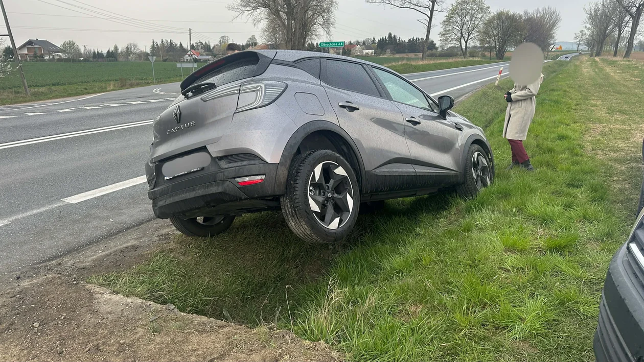 Ząbkowice Śląskie - kolizja na DK8