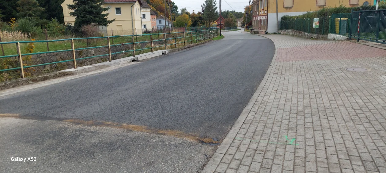 Mąkolno. Kolejna inwestycja drogowa zakończona [powódź 2024]