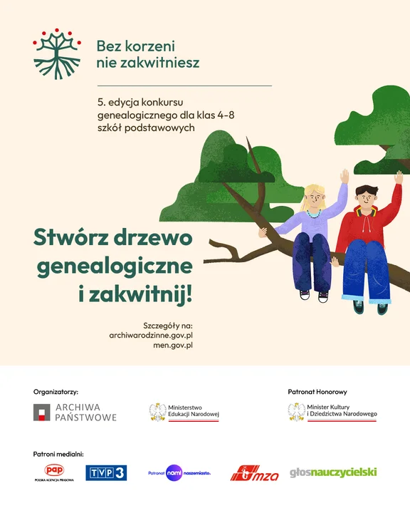 „Bez korzeni nie zakwitniesz” po raz piąty. Ruszyła jubileuszowa edycja konkursu genealogicznego