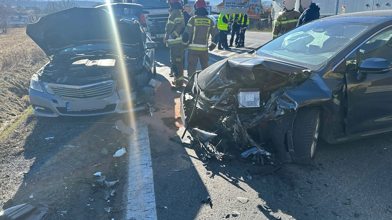 Boguszyn - DK8 zderzenia dwóch pojazdów