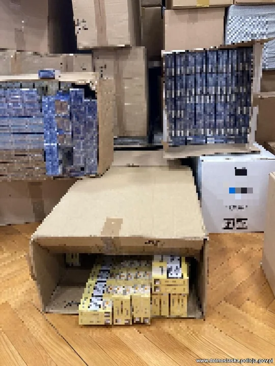 Ponad 650 tysięcy nielegalnych papierosów przejętych w powiecie kłodzkim