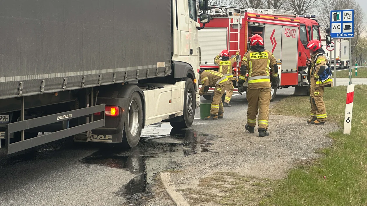 Kłodzko - awaria ciężarówki na DK8