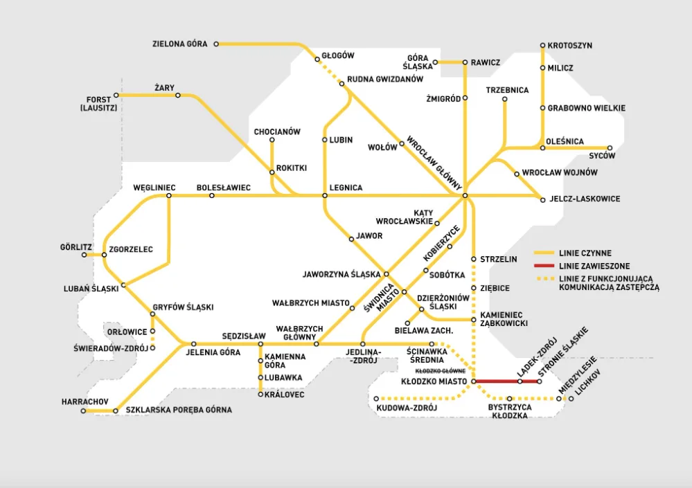 Powiat Kłodzki. Dokąd pojedziesz szynobusem Kolei Dolnośląskich? - Zdjęcie główne
