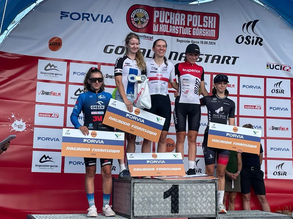 Alicja Matuła potwierdziła swoją kolarską ekstraklasę w Pucharach Polski w MTB w Boguszowie – Gorcach - Zdjęcie główne