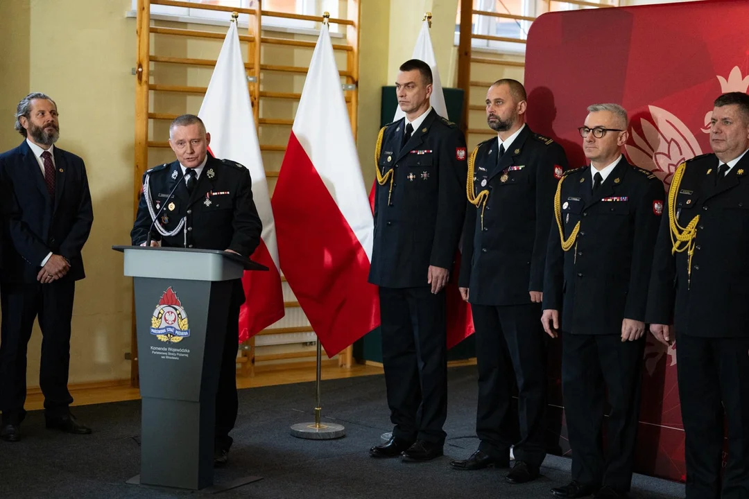 Były szef JRG w Nowej Rudzie awansowany na stopień nadbrygariera