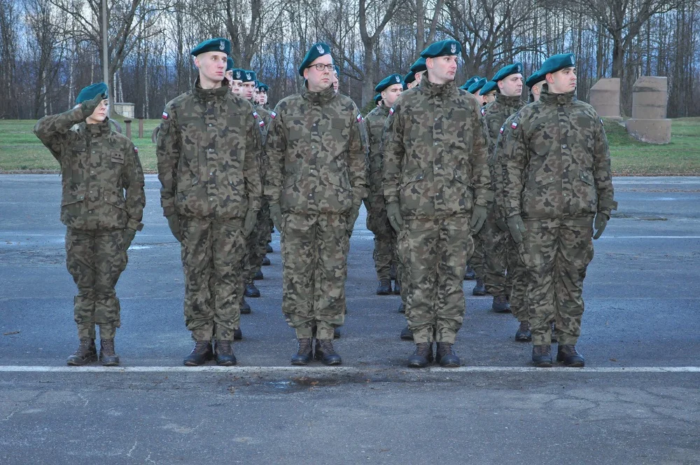 22. Karpacki Batalion Piechoty Górskiej. Uroczyste wręczenie broni