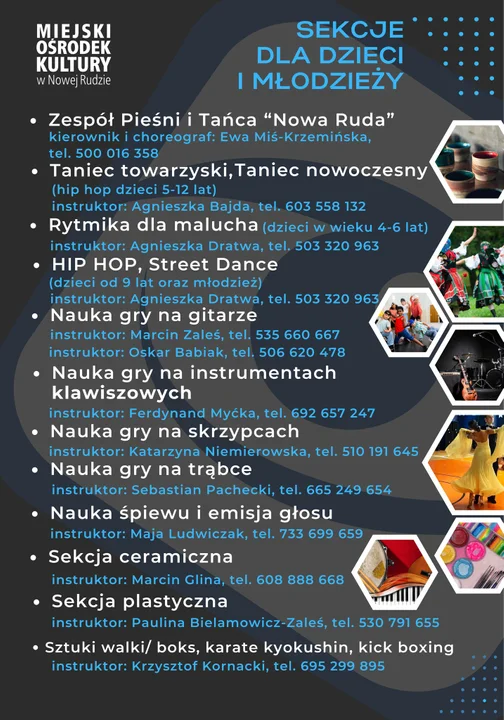 Nowa Ruda. Ruszył nabór do ponad 20 sekcji Miejskiego Ośrodka Kultury [zdjęcia]