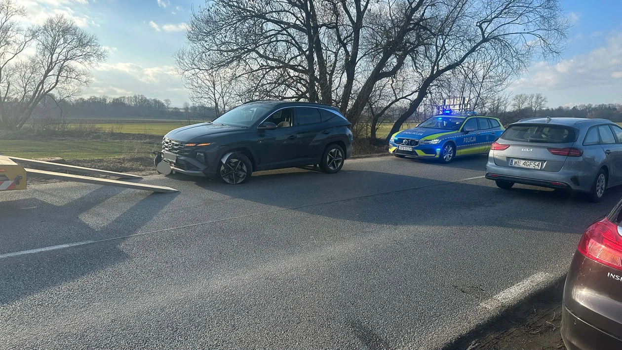 Gołogłowy - kolizja trzech pojazdów