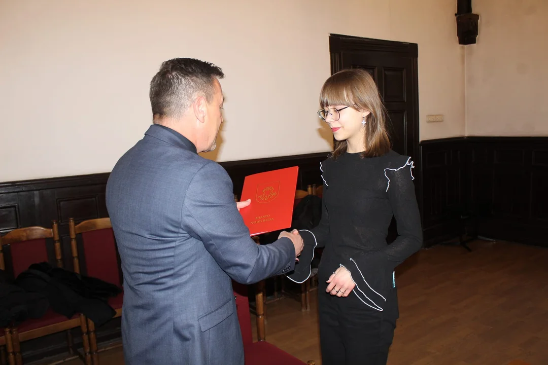 Medaliści turnieju Taekwondo w Miękini spotkali się z burmistrzem Nowej Rudy