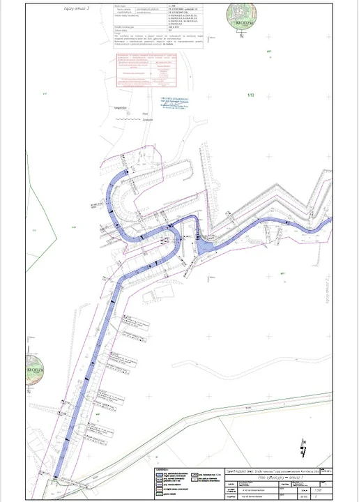 Budowa ścieżek rowerowych w Kłodzku – etap I: Fort Owcza Góra [PLANY]