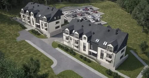 Lądek-Zdrój. Budowa dwóch nowoczesnych budynków mieszkalnych [zdjęcia]