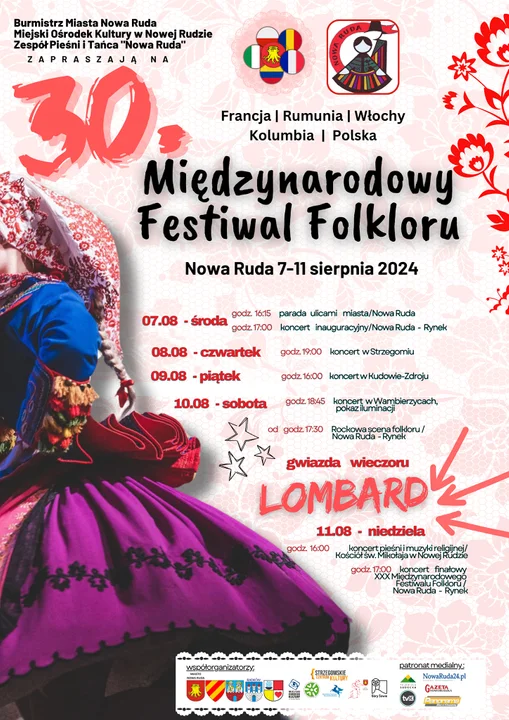 Nowa Ruda. Za dwa tygodnie rozpocznie się XXX Międzynarodowy Festiwal Folkloru