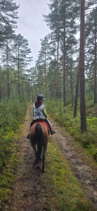 Noworudzianka Natalia Palczak wicemistrzynią Polski w Sportowych Rajdach Konnych [zdjęcia]