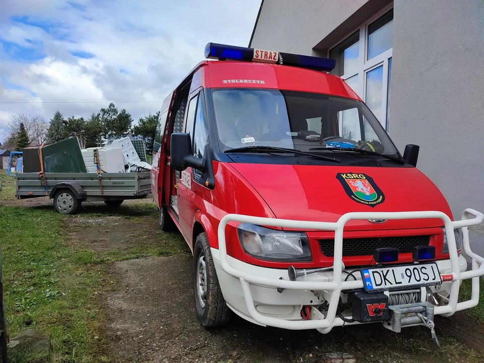 OSP Jaszkowa Dolna. Ile złomu udało się uzbierać strażakom?
