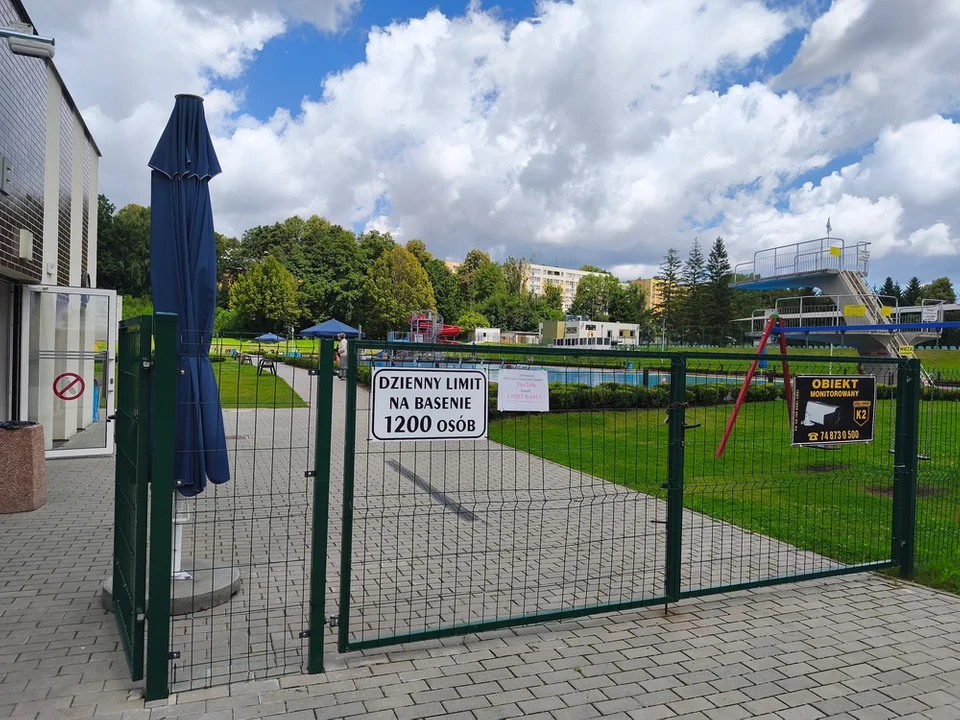 Nowa Ruda. Basen przy ul. Fredry otwarty bez względu na warunki pogodowe [zdjęcia]