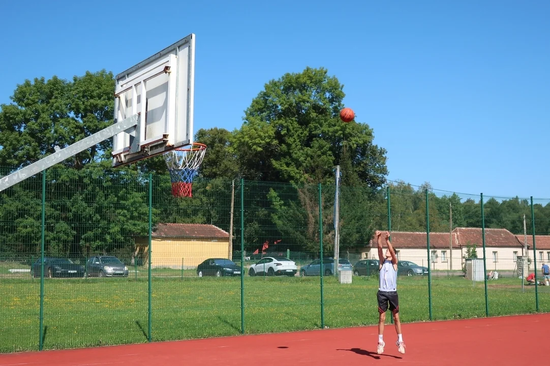 Trening rzutów z dystanstu