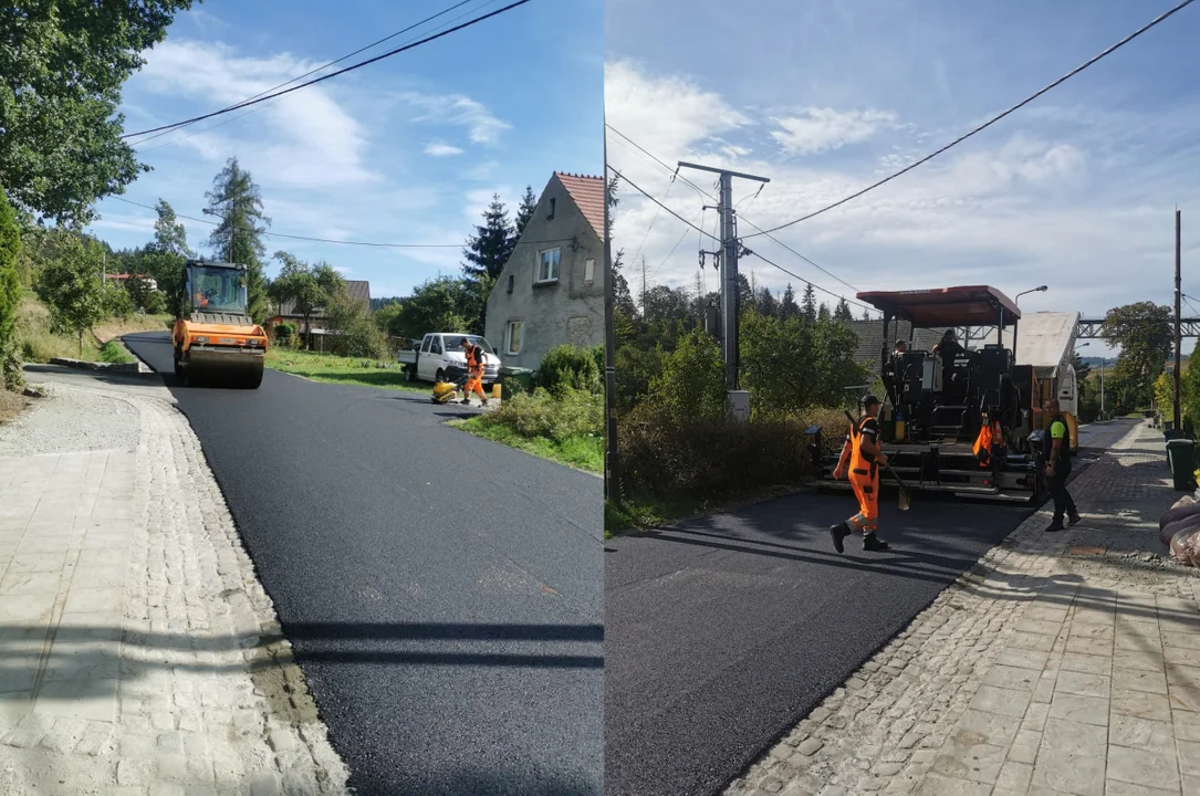 Kończy się remont ul. Zatorze w Nowej Rudzie. W przyszłym roku kontynuacja jej modernizacji po stronie gminy - Zdjęcie główne