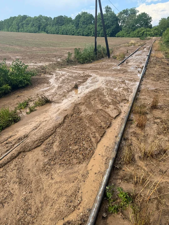 Skutki ulewnych opadów deszczu nad powiatem kłodzkim [zdjęcia]
