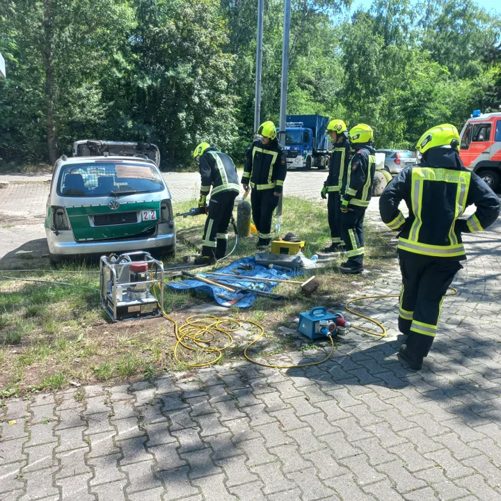 Strażacy z Budzowa i Stoszowic w Berlinie