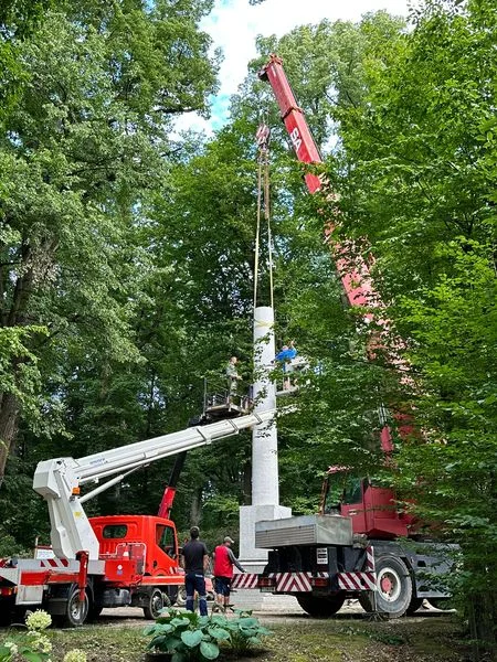 Kamieniec Ząbkowicki. Nike po 77 latach wróciła na teren pałacu