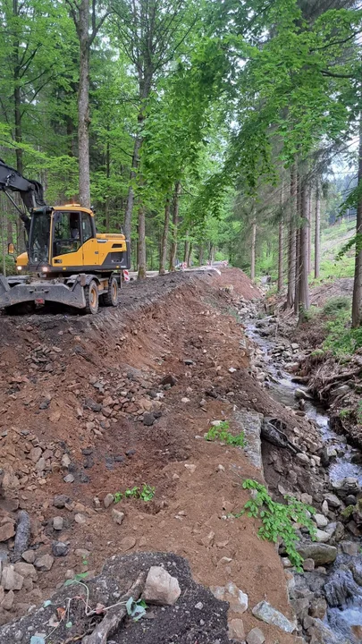 Gmina Stronie Śląskie. Odbudowa infrastruktury w Starym Gierałtowie [galeria]