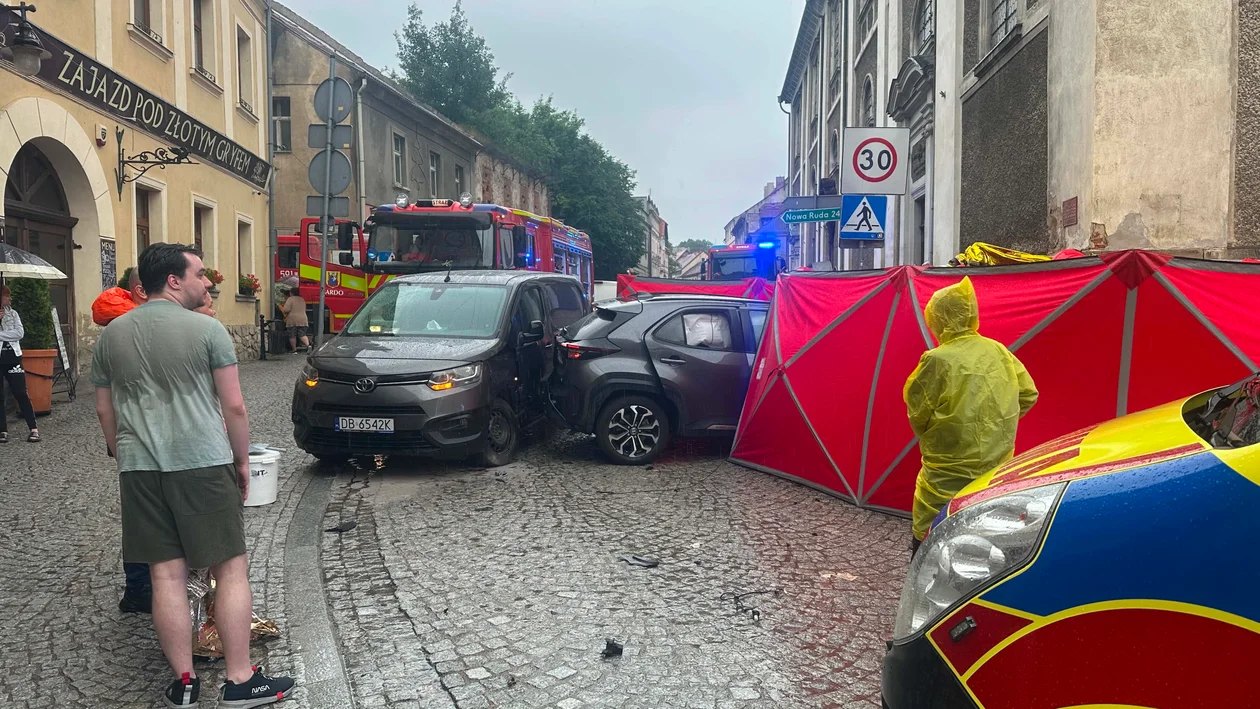 Bardo - wypadek śmiertelny w centrum miasta - Zdjęcie główne