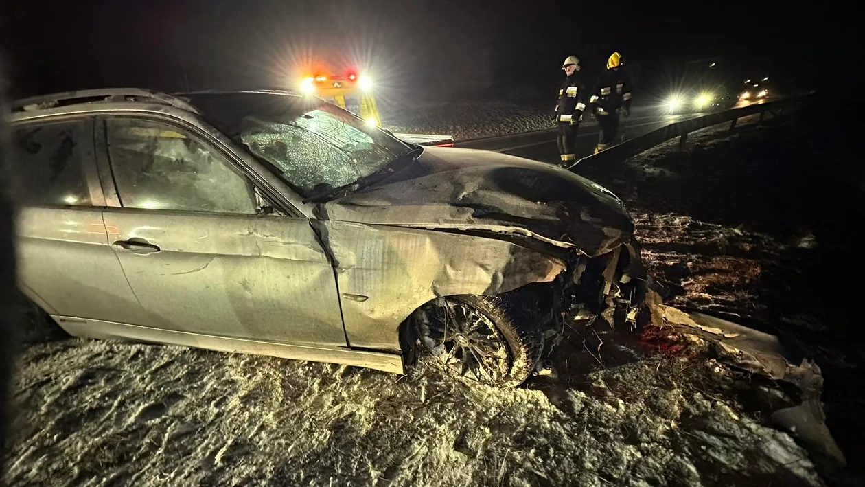 Szalejów Górny. Kierowca BMW uderzył w mur. Jak do tego doszło?