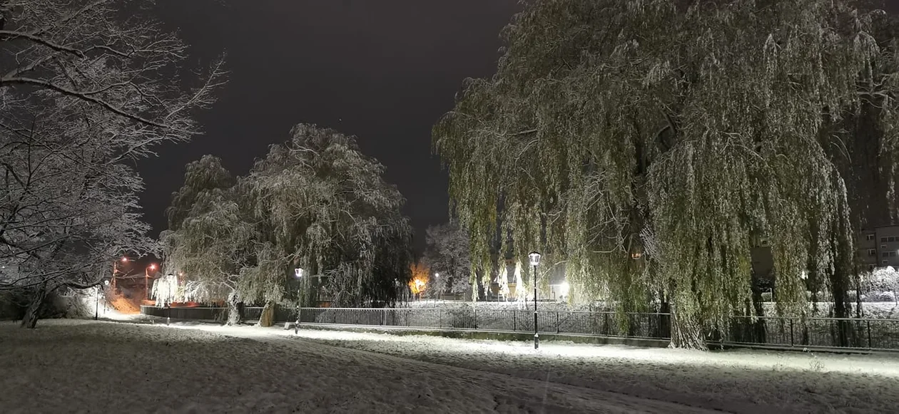 Biało za oknem. Pierwszy śnieg w obiektywie naszych czytelników