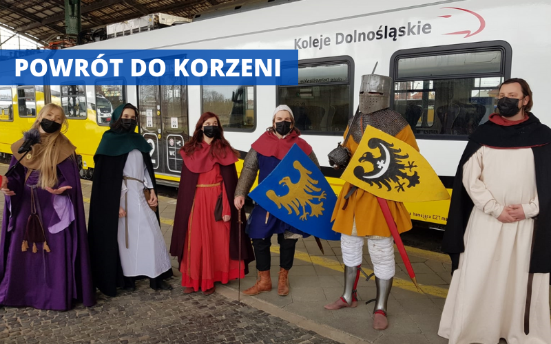 Koleje Dolnośląskie uczciły 780. rocznicę bitwy pod Legnicą - Zdjęcie główne