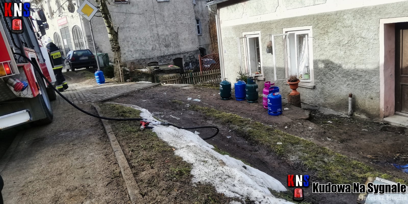 Kudowa-Zdrój: W budynku znajdowały się 3 osoby
