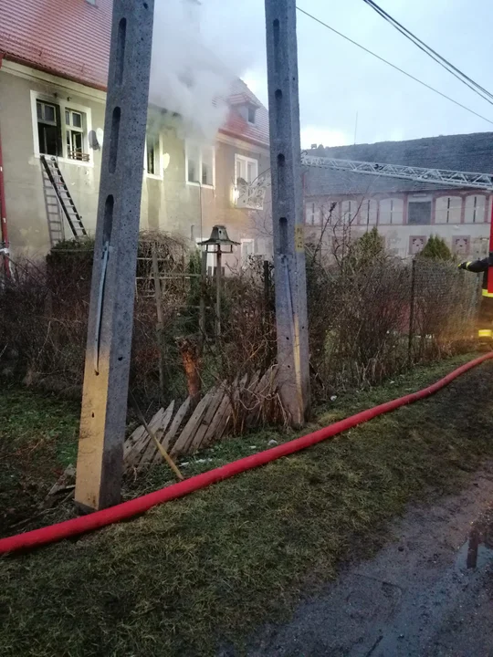 Szalejów Dolny. Tragiczny pożar, nie żyje kobieta - Zdjęcie główne