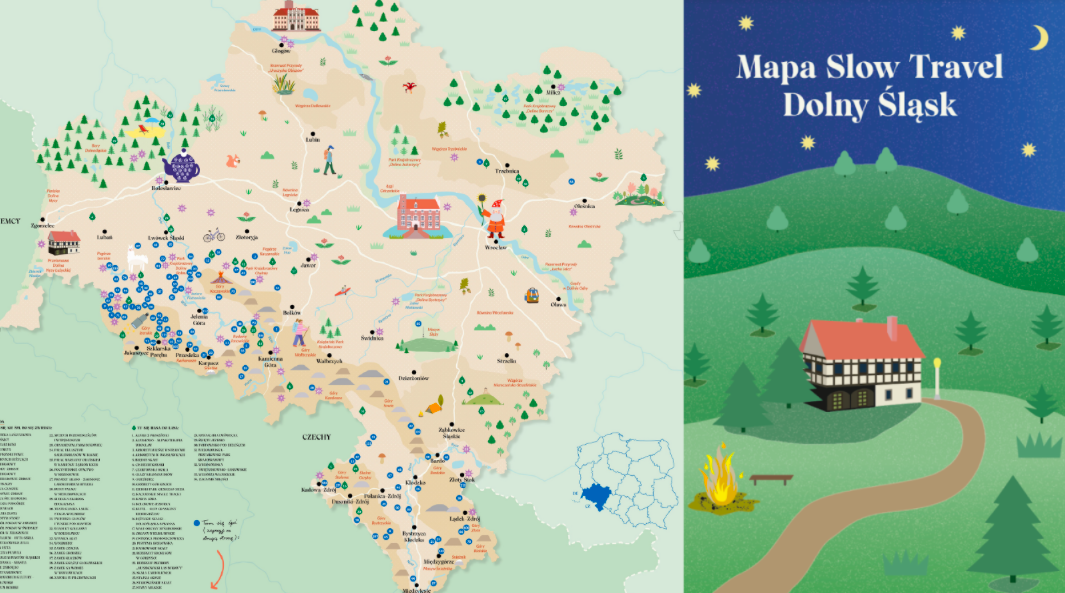 Mapa w wersji papierowej dostępna będzie w siedzibie oraz informacji turystycznej DOT