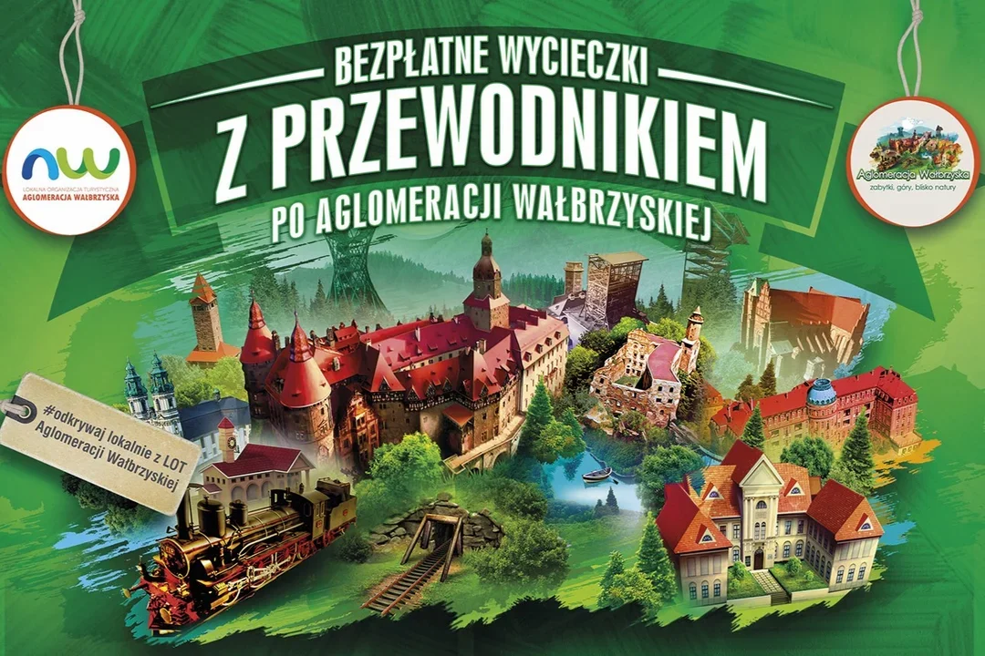 Lato 2023. Bezpłatne wycieczki z przewodnikiem po Aglomeracji Wałbrzyskiej - Zdjęcie główne