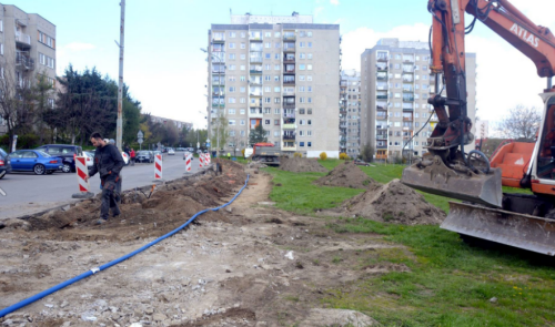 Na Spółdzielczej budują parking - Zdjęcie główne