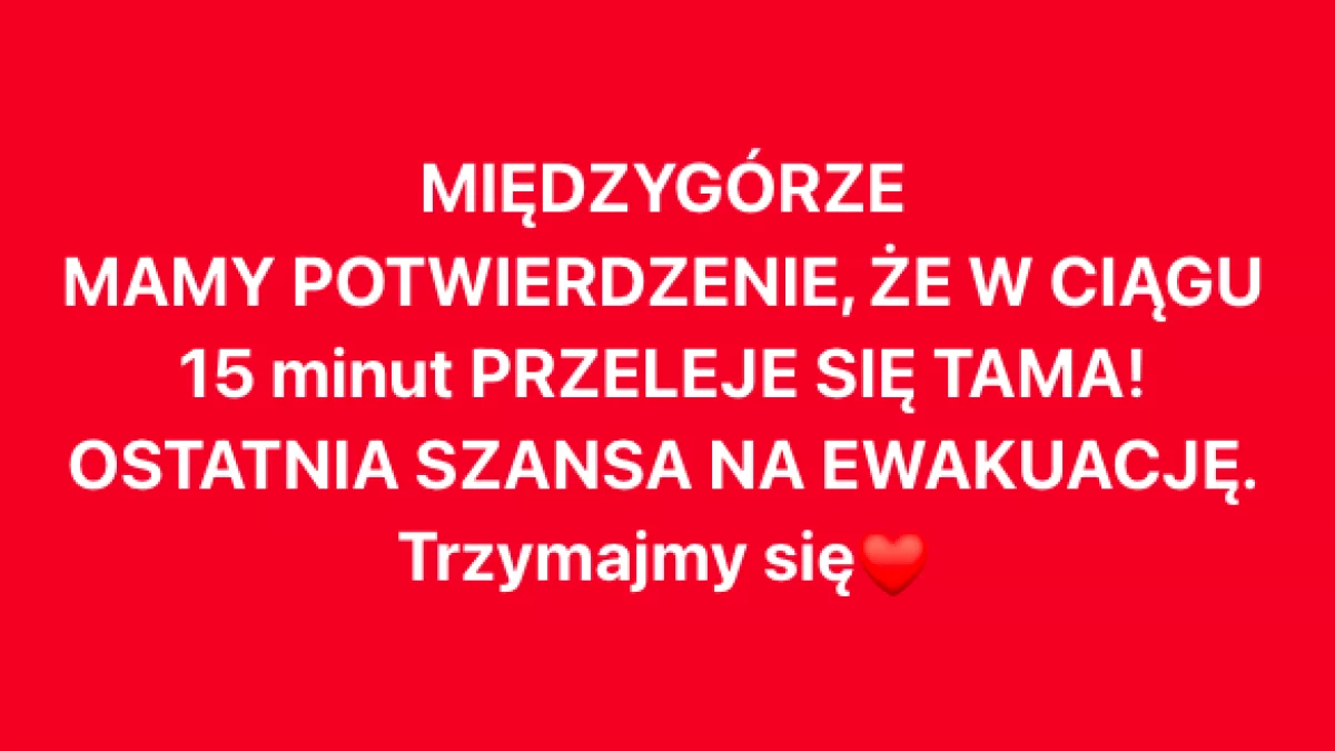 Bystrzyca Kłodzka. W ciągu godziny pojawi się fala. Wody ma być więcej niż w 1997 roku - Zdjęcie główne