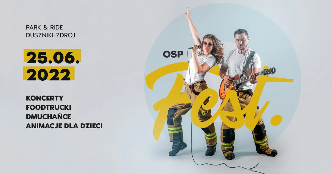 Duszniki-Zdrój. OSP Fest - otwarcie remizy strażackiej i oficjalne otwarcie wakacji - Zdjęcie główne