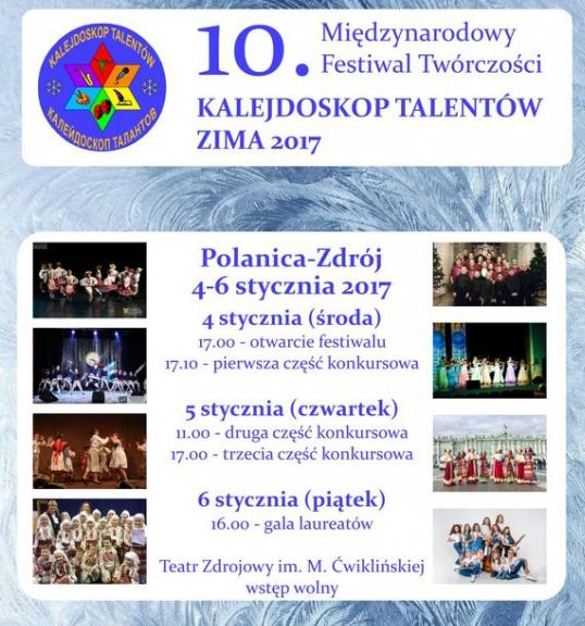 X Międzynarodowy Festiwal Twórczości Kalejdoskop Talentów - Zdjęcie główne