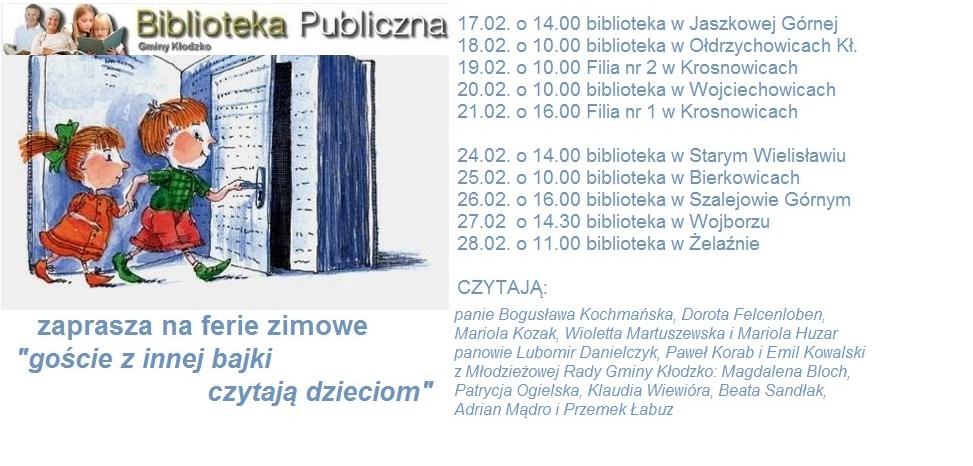 Goście z innej bajki czytają dziecią  - Zdjęcie główne