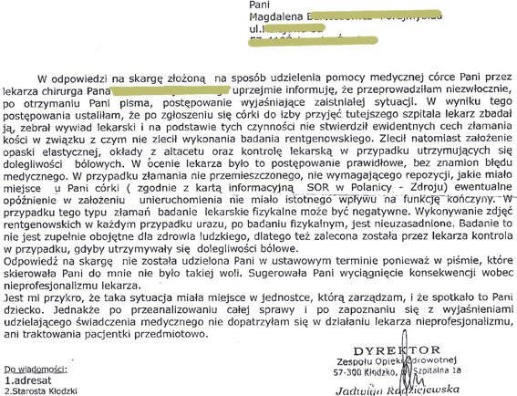 Szokująca wypowiedź dyrektorki szpitala. Czy mamy się bać? - Zdjęcie główne