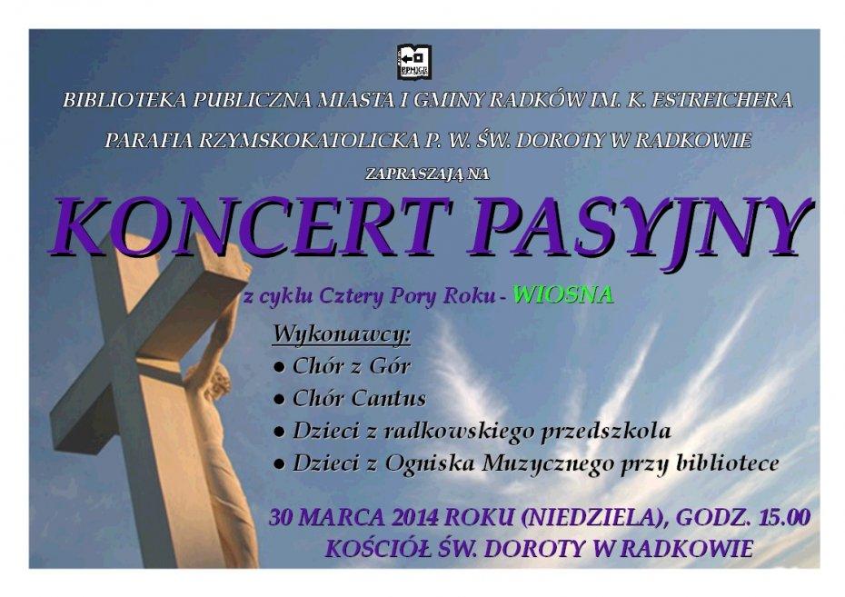 Koncert Pasyjny - Zdjęcie główne