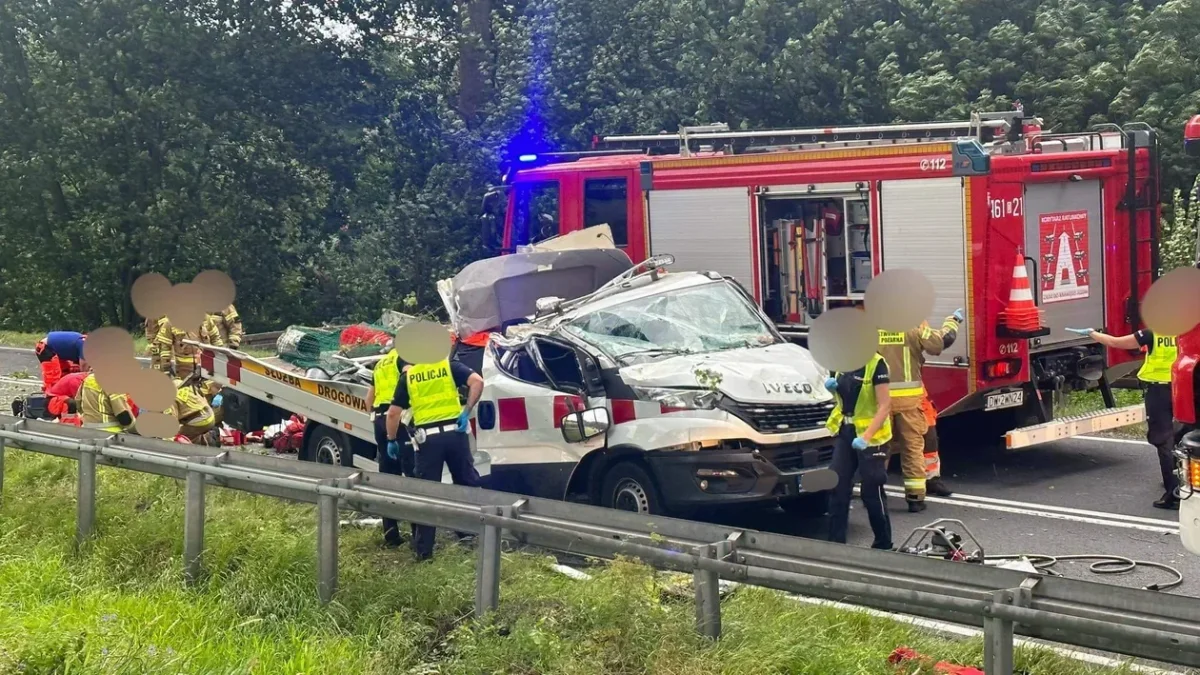 Śmiertelny wypadek w Podzamku [aktualizacja] - Zdjęcie główne