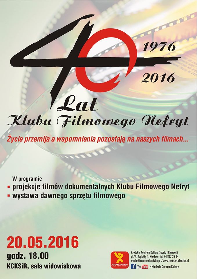 40 lat Klubu Filmowego Nefryt  - Zdjęcie główne