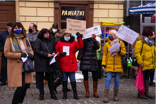 Lądek-Zdrój. Przedsiębiorcy i mieszkańcy protestowali - Zdjęcie główne