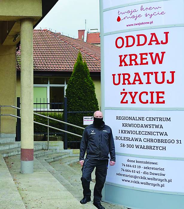 Kłodzko. Sierżant oddał osocze - Zdjęcie główne