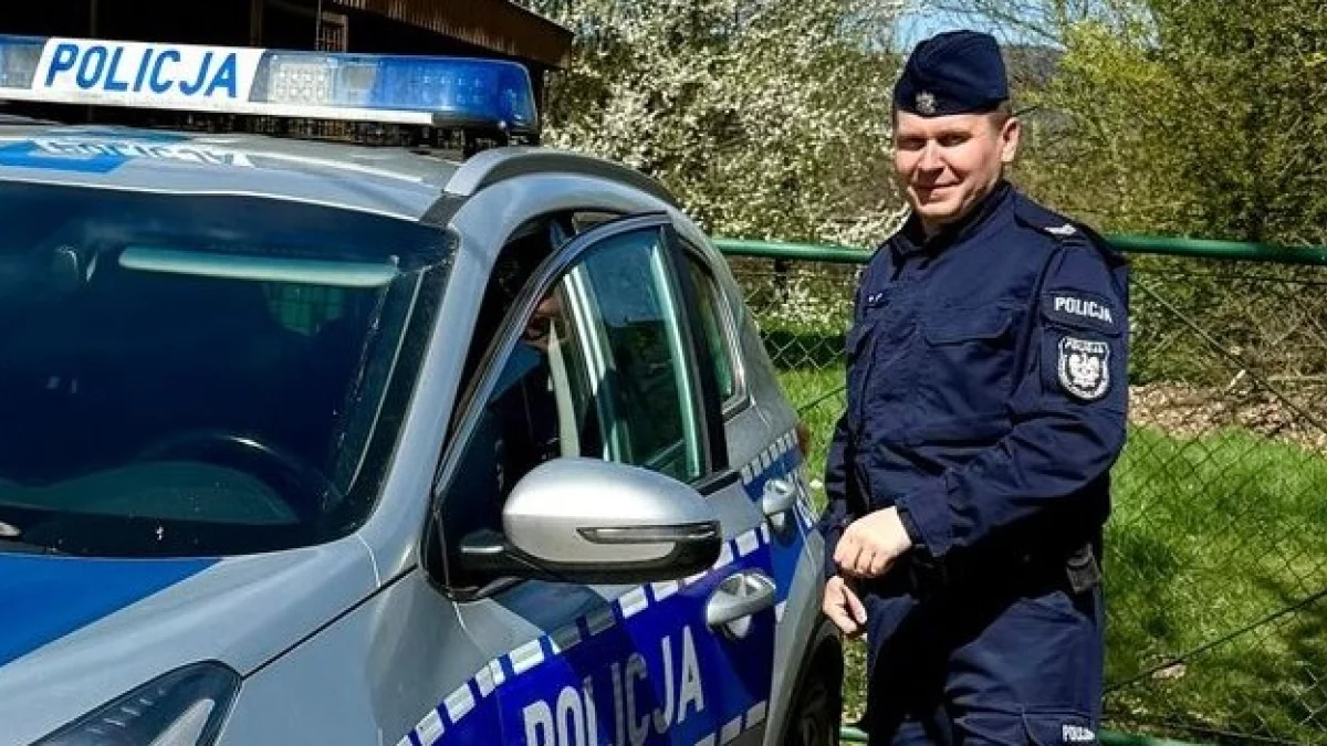 Gmina Lądek-Zdrój. Policjant po służbie zatrzymał pijanego kierowcę, który doprowadził do kilku kolizji
