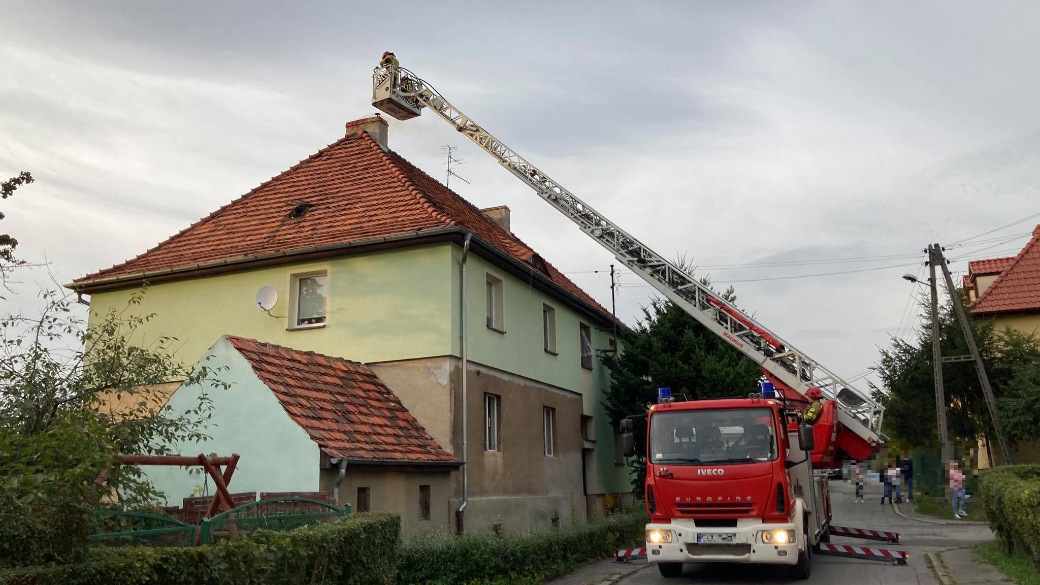 Kłodzko: Interwencja strażaków przy ul. Orkana - Zdjęcie główne