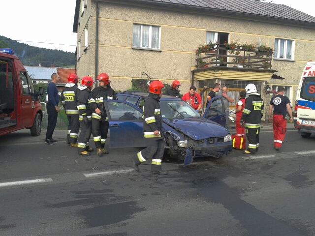 Wypadek w Ołdrzychowicach - Zdjęcie główne