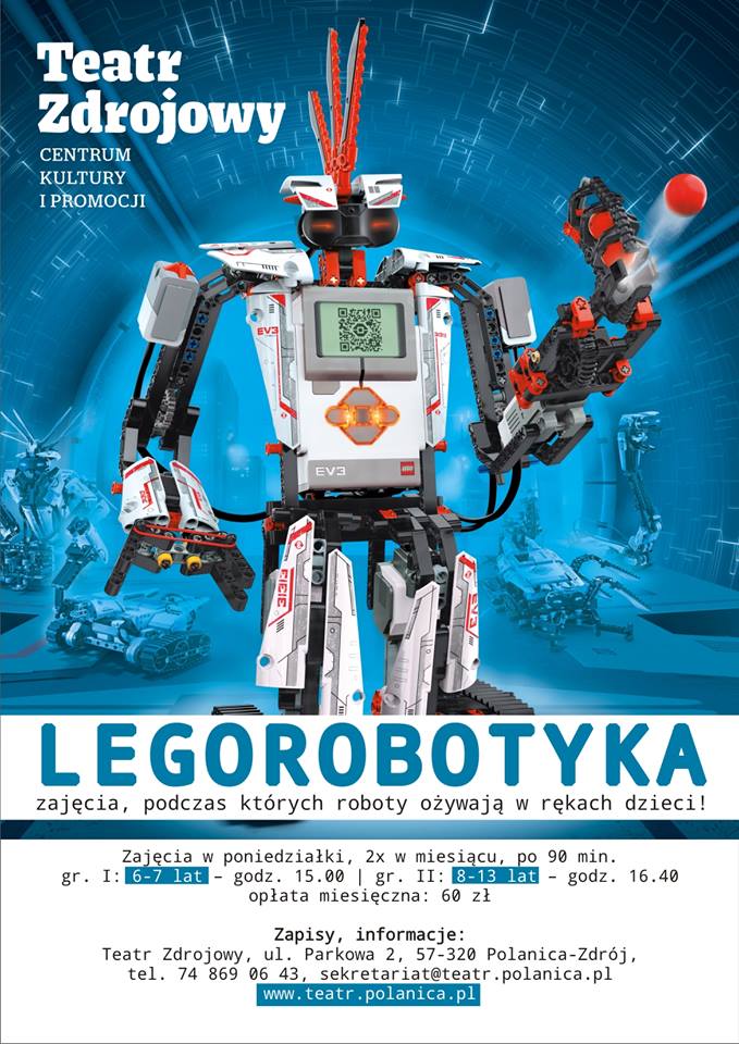 Zajęcia z Legorobotyki w Teatrze Zdrojowym ! - Zdjęcie główne